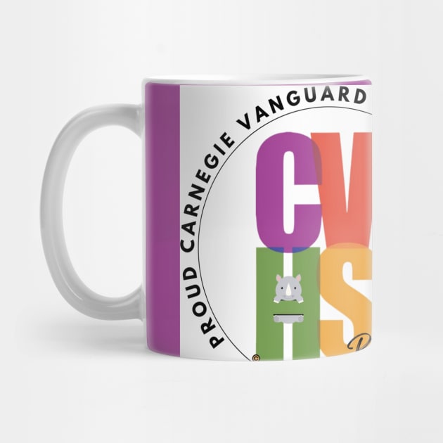 CVHS PTO PROUD PARENT LOGO ON WHITE by Carnegie Vanguard High School PTO